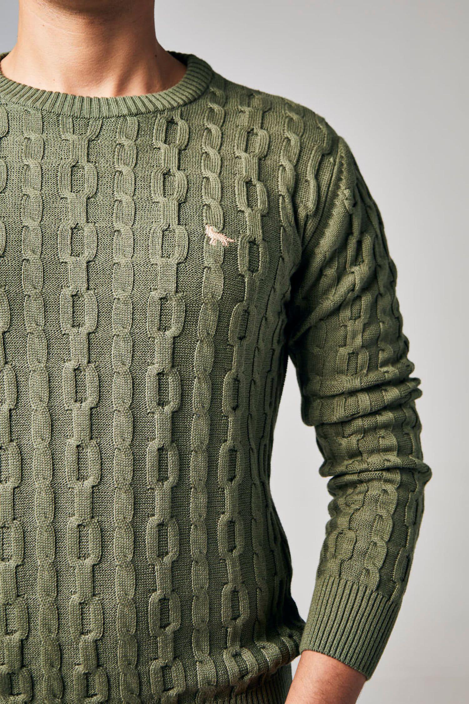 Suéter Cogua en hilado Turín trenzado – Hombre